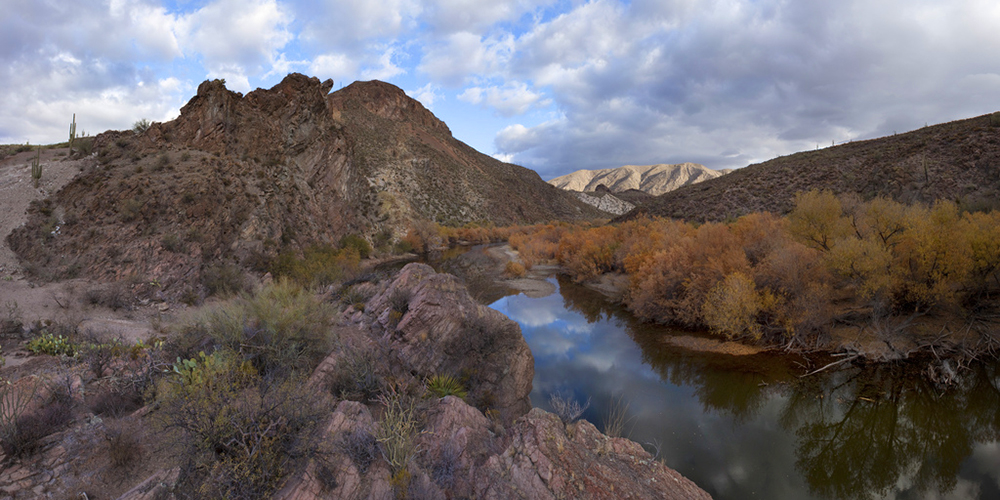 Gila River, photo by Alan Stark