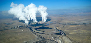Photo of PNM's San Juan Coal Fired Generator Plant for the Sierra Club Rio Grande Chapter website