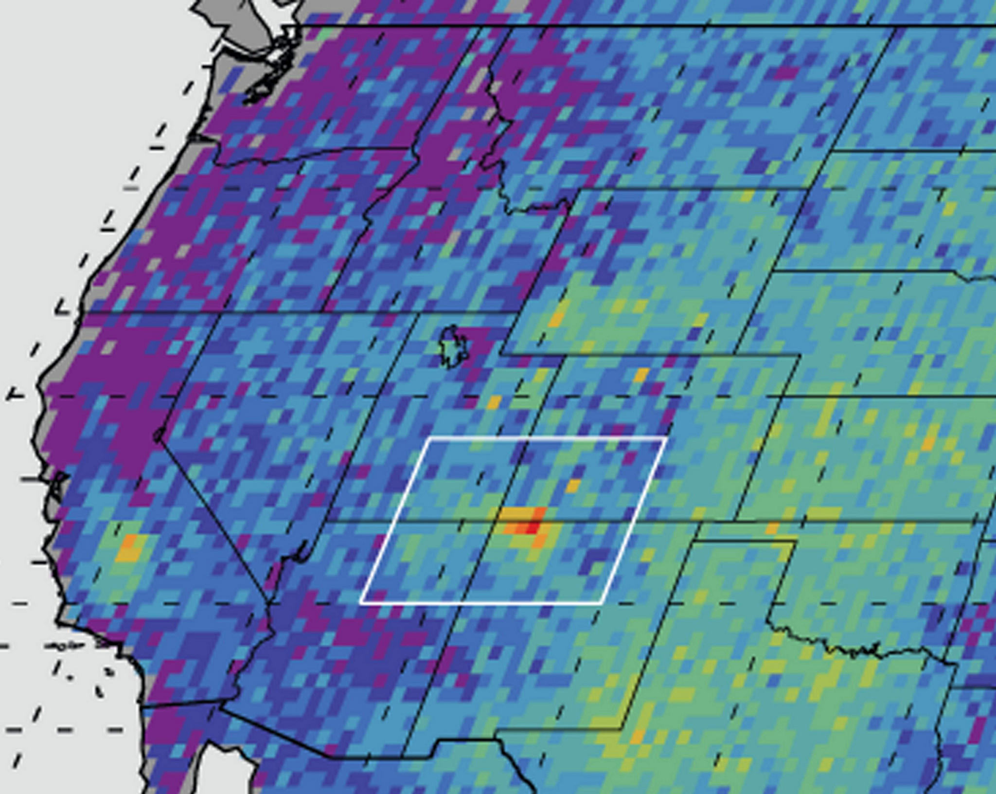 Climate-saving methane rules need you, again Map of western US that shows methane emissions