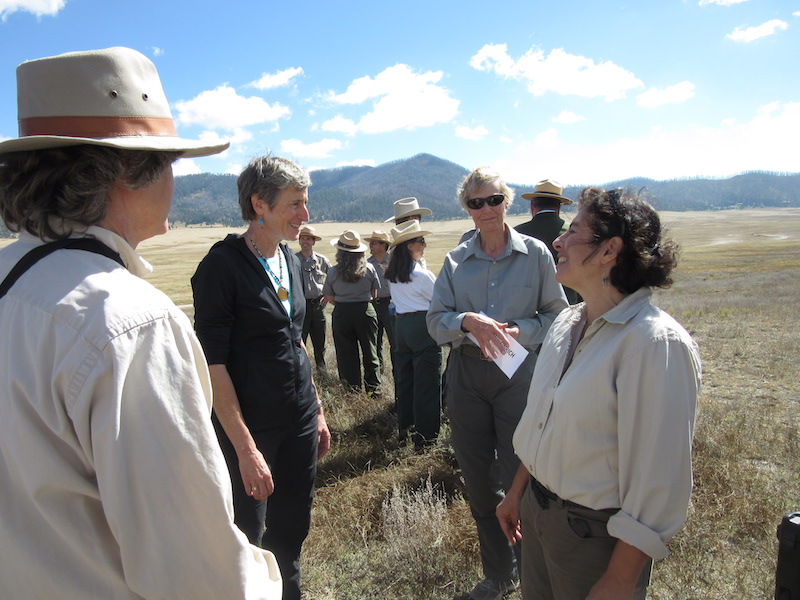 Valles Caldera National Park Preserve — finally! photo of Valles Caldera Preserve ceremony
