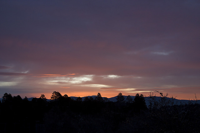 Photo of Los Alamos skies