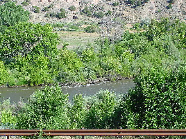 Water monitoring news for Northern New Mexico photo Rio Grande near Taos