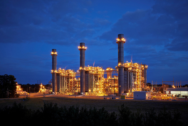 photo of natural gas plant