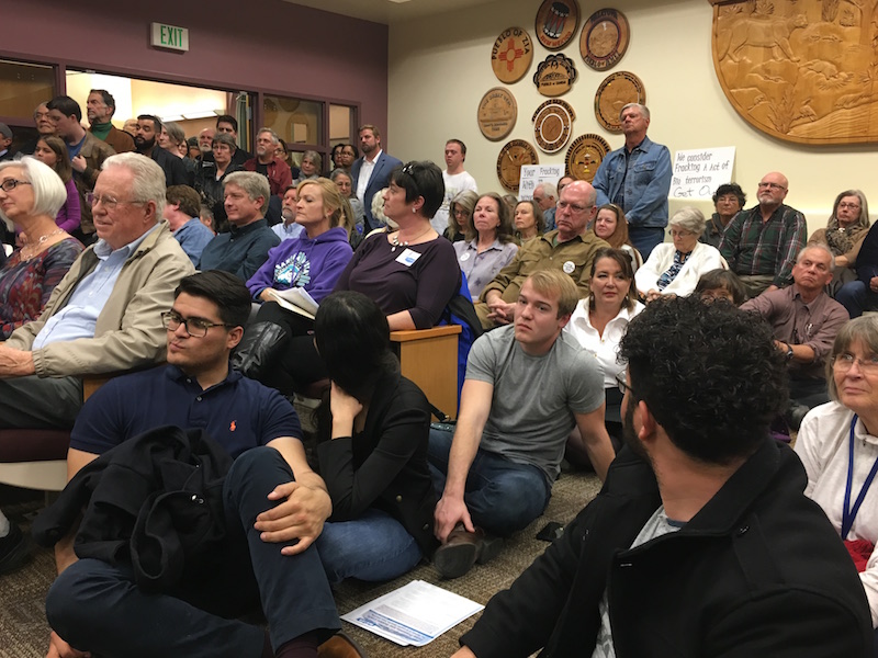 Photo of Sandoval County meeting
