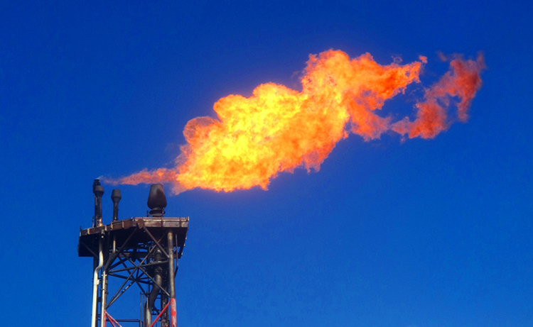 Community groups, NM Gas settle on hydrogen, rate proposal Photo of gas flare by Varodrig