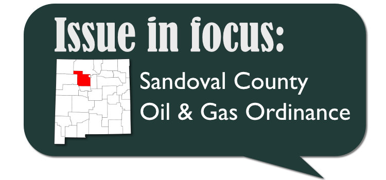 Sandoval County Oil & Gas Ordinance Sandoval County Oil & Gas Ordinance