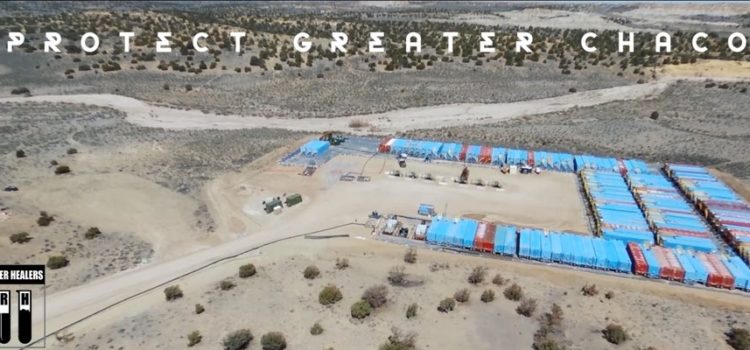 Drones record Chaco fracking sites Drones record Chaco fracking sites