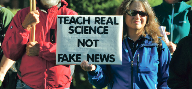 Public outcry puts science back in science class Public outcry puts science back in science class