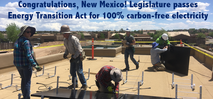 Our chance at 100% carbon-free energy in New Mexico