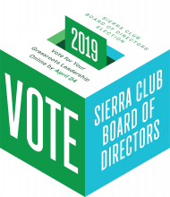 National Sierra Club Elections are Underway – VOTE!