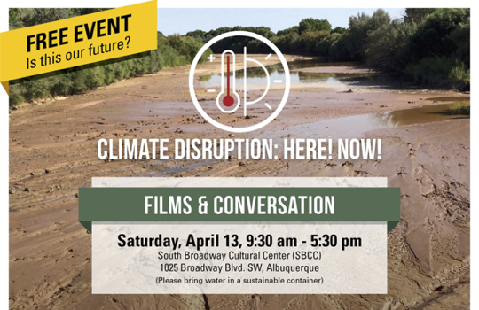 Climate disruption – film & conversation Climate disruption – film & conversation