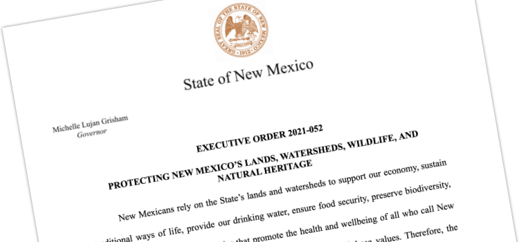 Broad Coalition of New Mexicans Praise Governor’s New Executive Order to Protect 30% of Lands and Waters by 2030