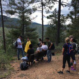 November 2022 hike with Santa Fe Youth Shelters