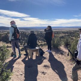 April 2023 hike with Santa Fe Youth Shelters