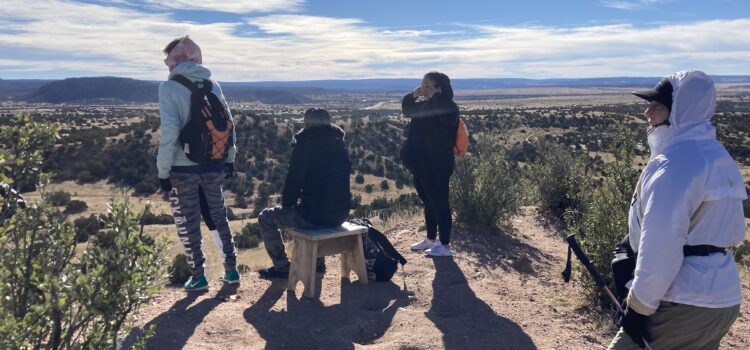 April 2023 hike with Santa Fe Youth Shelters
