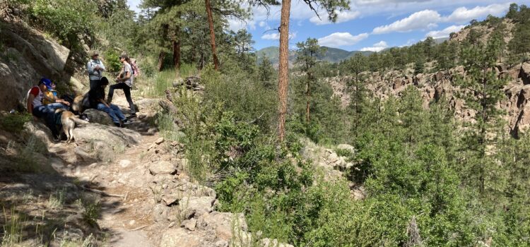 September 2023 hike with Santa Fe Youth Shelters